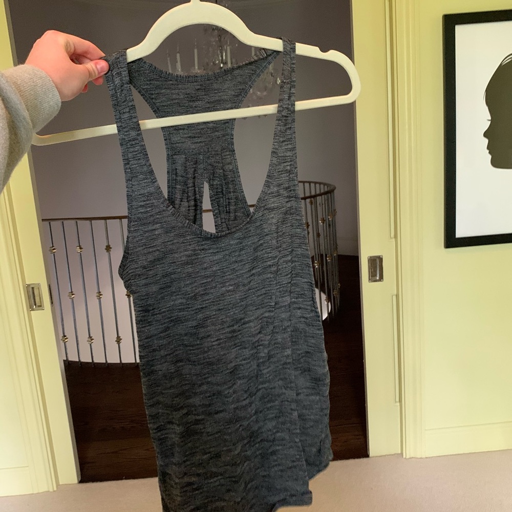 Grey Lululemon tank top